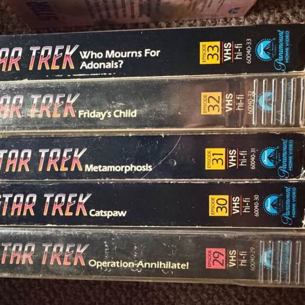 Star Trek vhs bundle (26 vhs) - Picture 3 of 6